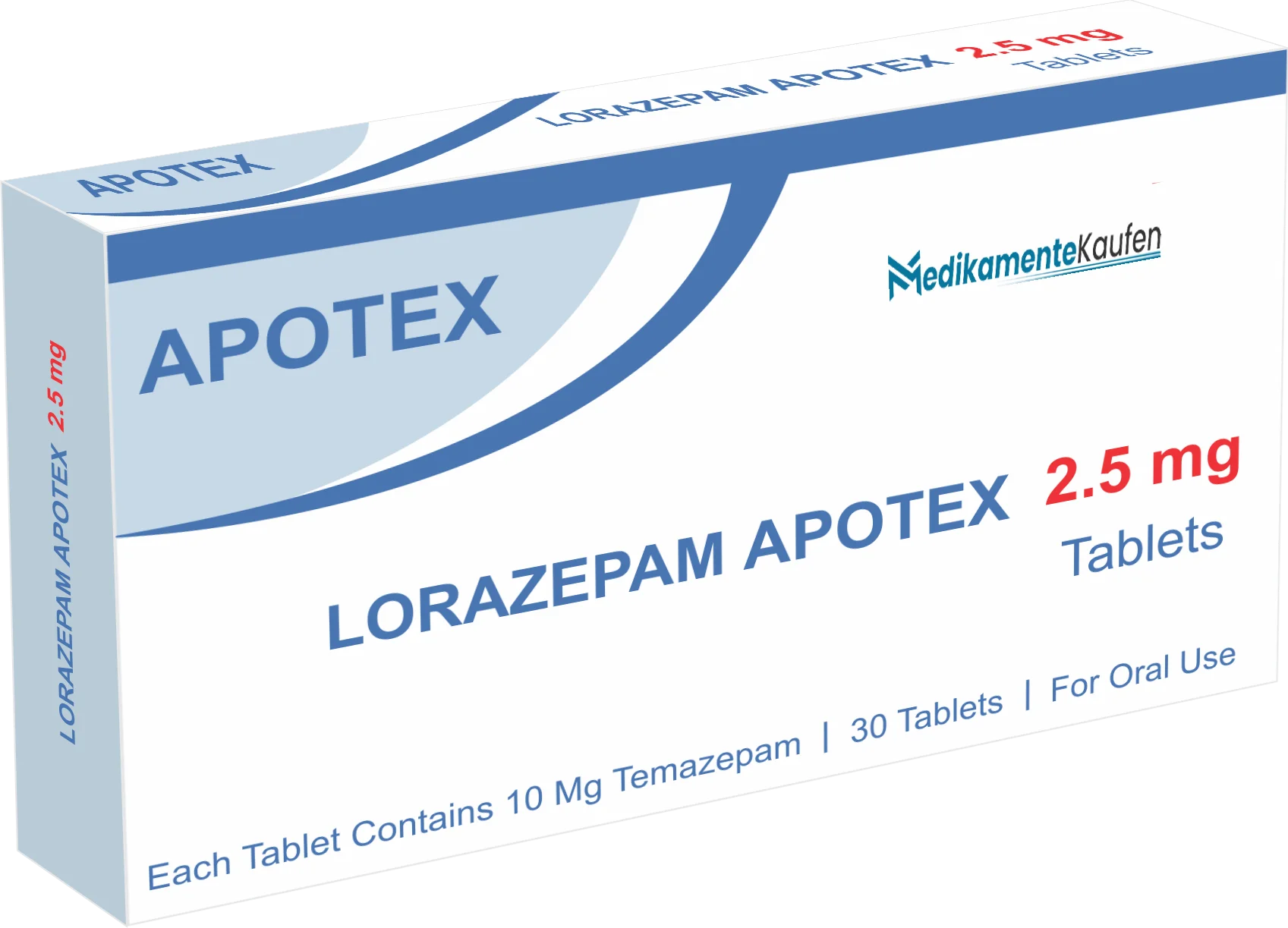 Lorazepam 2.5mg Medikamentekaufen.org