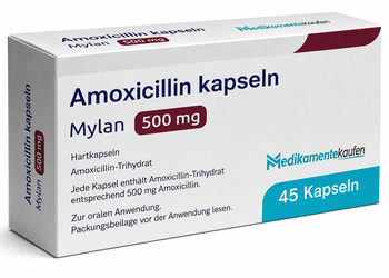 Amoxicillin 500mg 30 Kapseln Medikamentekaufen.org