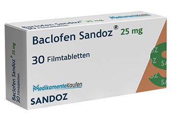 Baclofen Sandoz 25mg 30 tabletten Medikamentekaufen.org